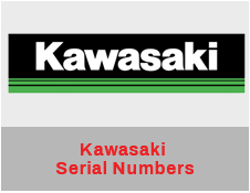 Kawasaki Serial Numbers